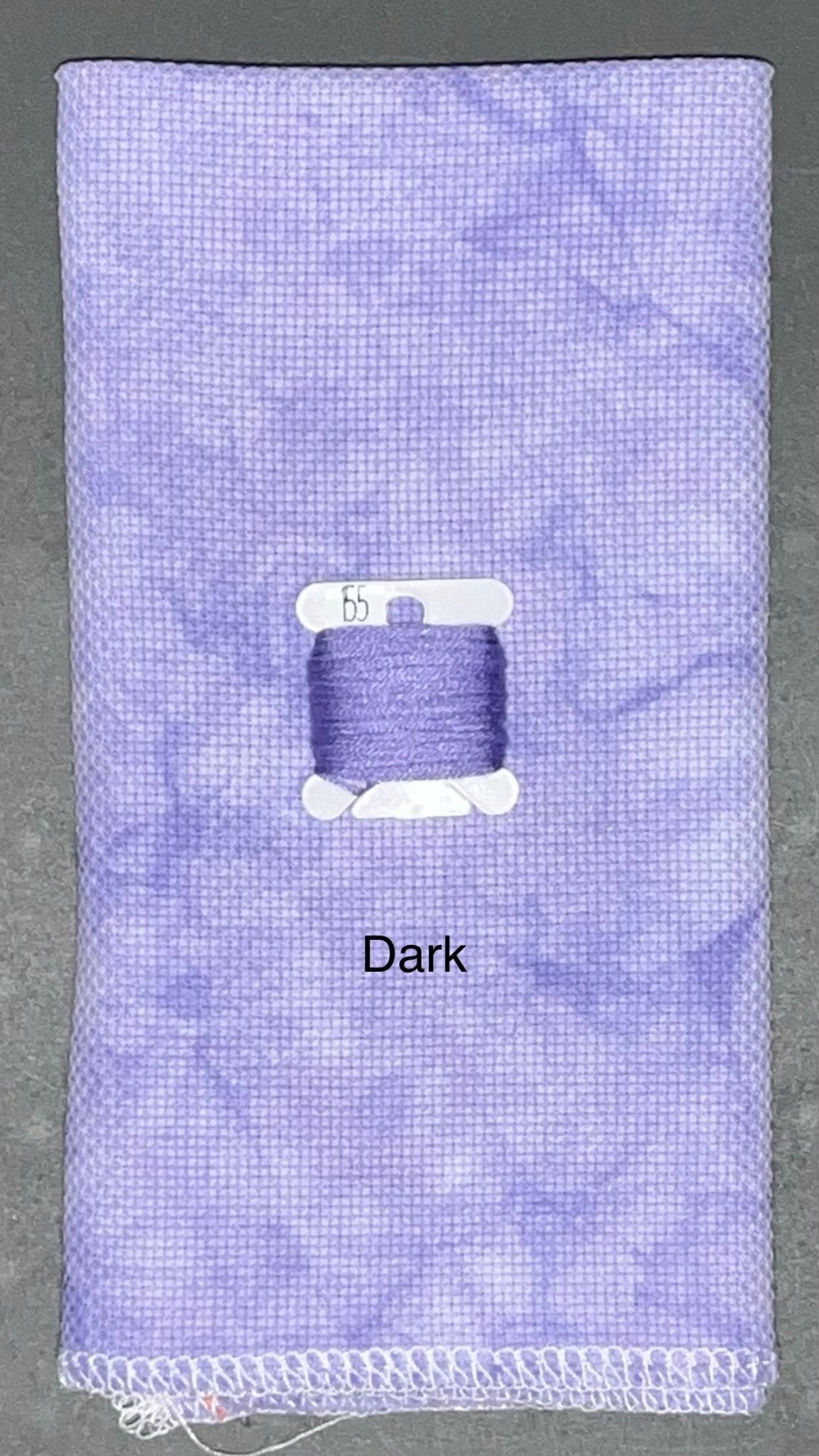 Aida - Lilac - Dyeing for Cross Stitch