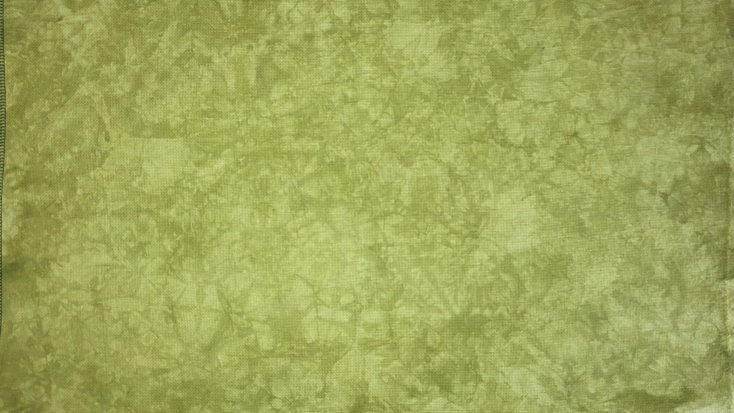 Aida - Moss - Dyeing for Cross Stitch