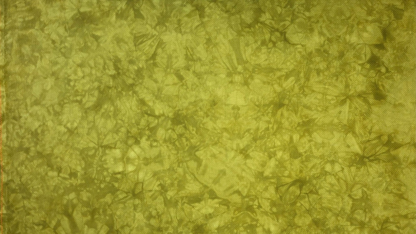 Aida - Moss - Dyeing for Cross Stitch
