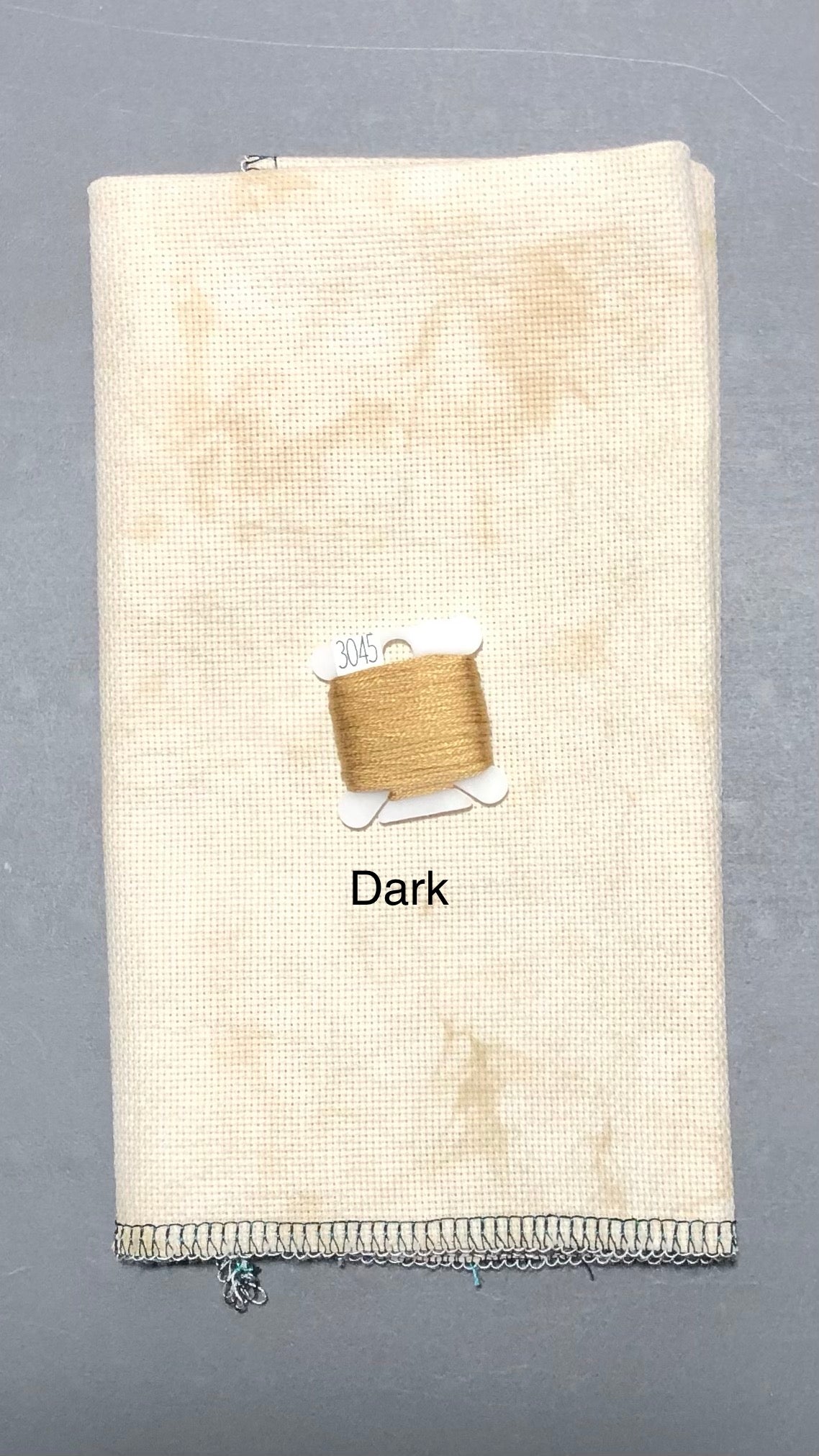 Aida - Parchment - Dyeing for Cross Stitch