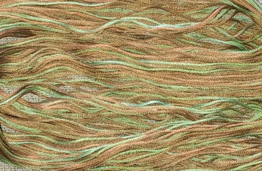 Cotton hand dyed floss - Candy Apple - Dyeing for Cross Stitch