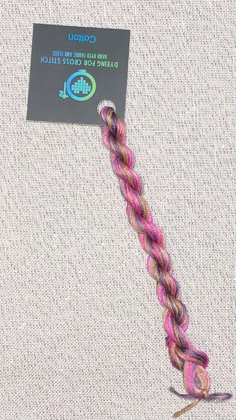 Cotton hand dyed floss - Davenport - Dyeing for Cross Stitch