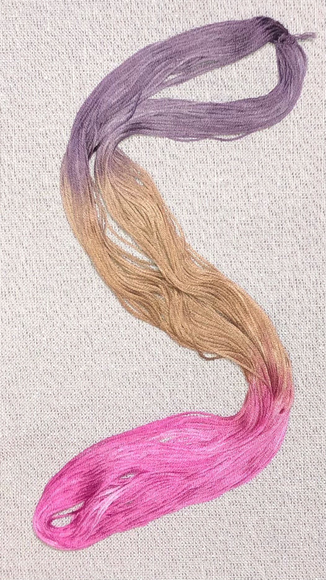 Cotton hand dyed floss - Davenport - Dyeing for Cross Stitch