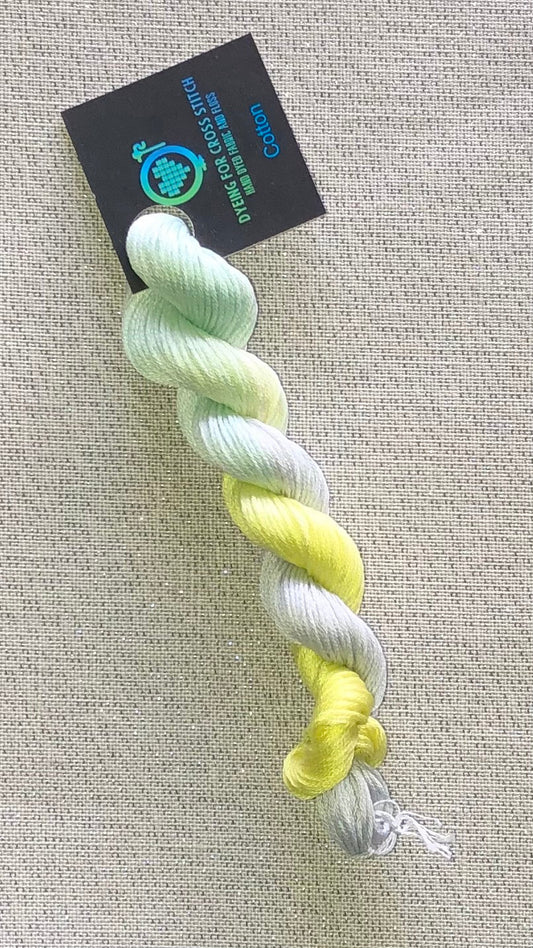Cotton hand dyed floss - Easley - Dyeing for Cross Stitch