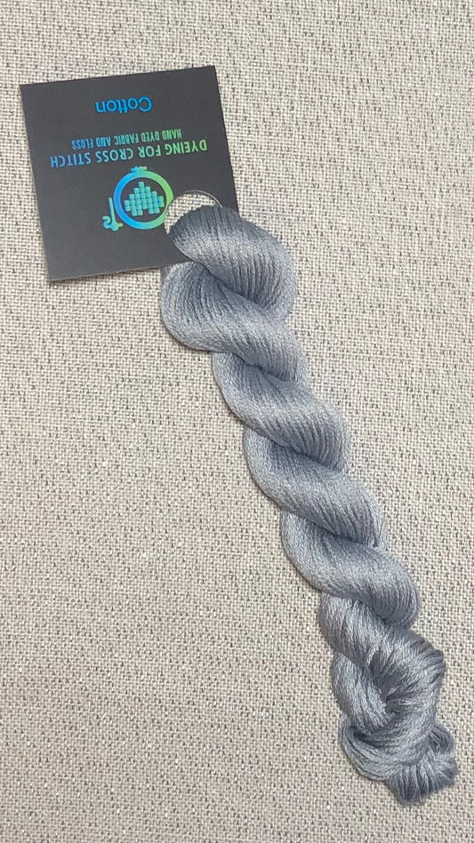 Cotton hand dyed floss - Gauntlet - Dyeing for Cross Stitch