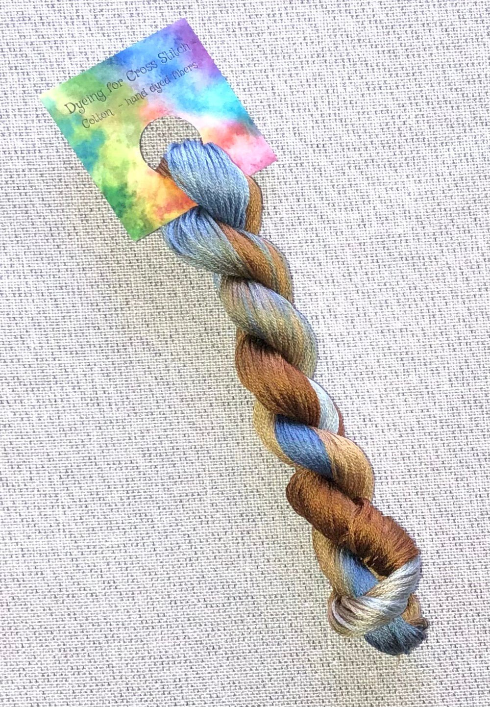 Cotton hand dyed floss - Havenwood - Dyeing for Cross Stitch