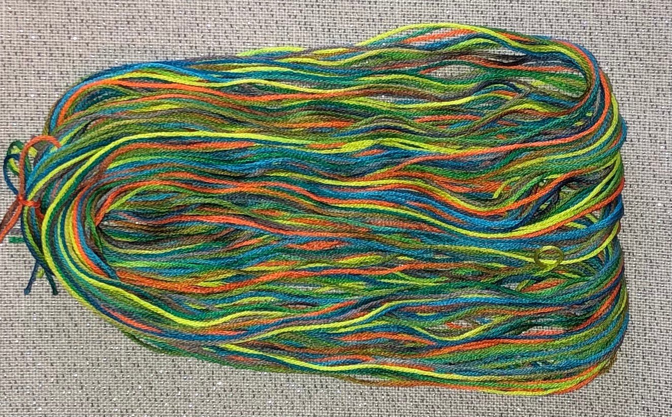 Cotton hand dyed floss - Lori - Dyeing for Cross Stitch