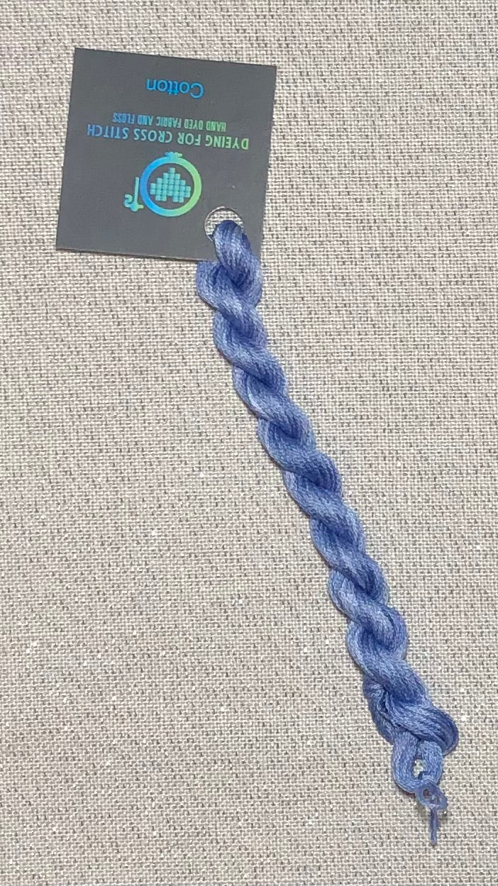 Cotton hand dyed floss - Nikko - Dyeing for Cross Stitch