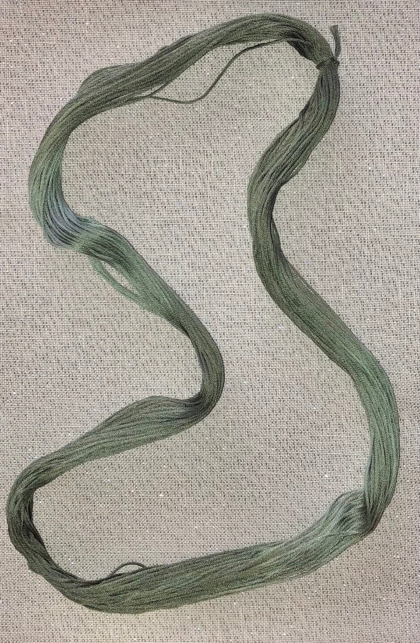 Cotton hand dyed floss - Rock Bottom - Dyeing for Cross Stitch