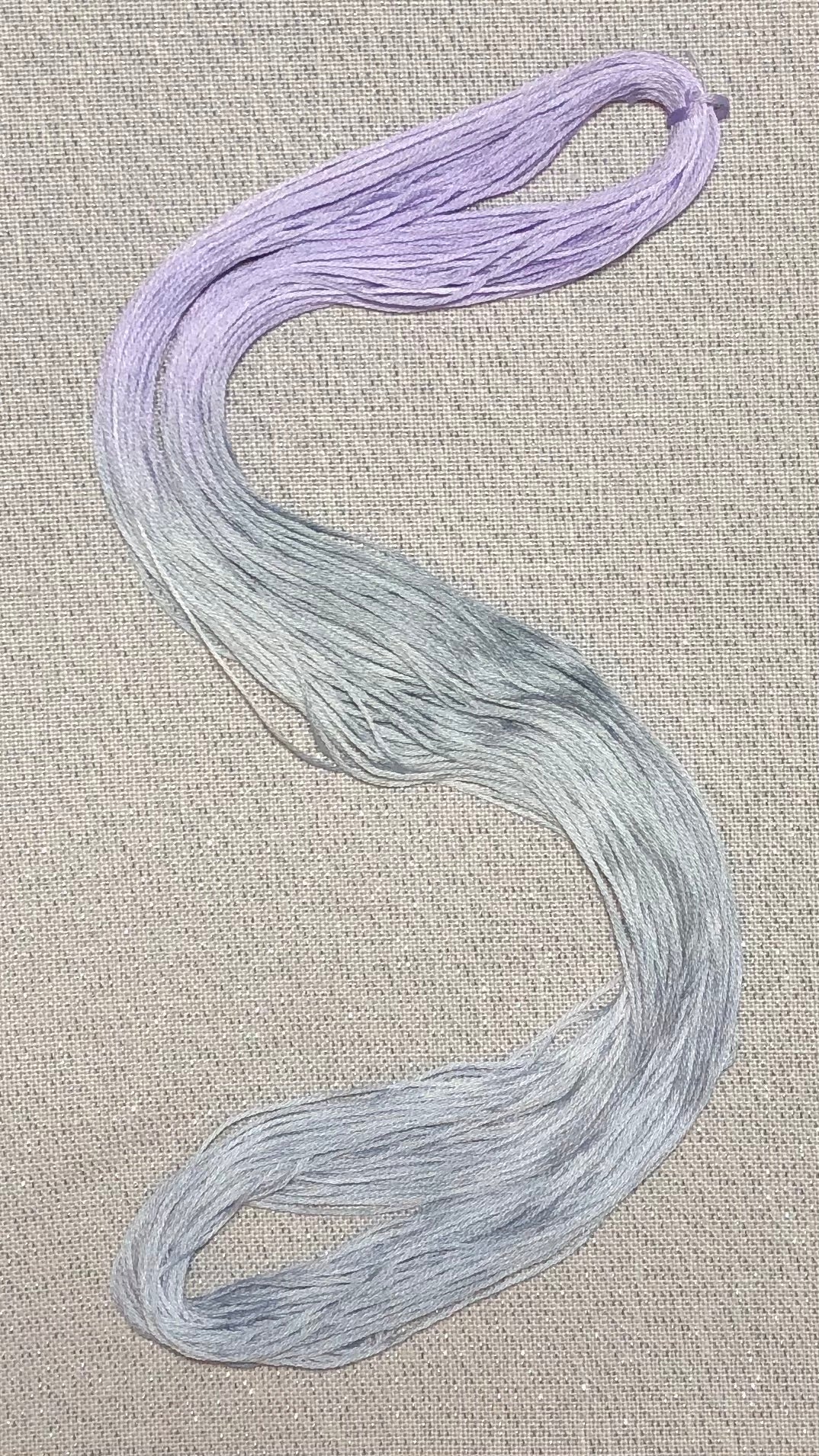 Cotton hand dyed floss - Static - Dyeing for Cross Stitch