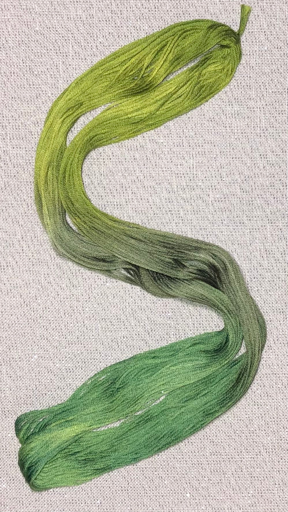 Cotton hand dyed floss - Woodland - Dyeing for Cross Stitch