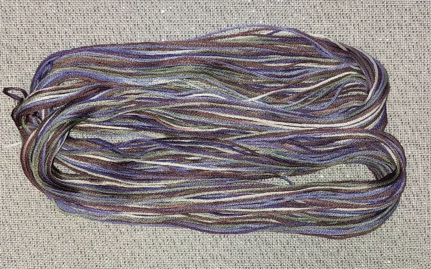 Cotton hand dyed floss - Woodland Sprite - Dyeing for Cross Stitch