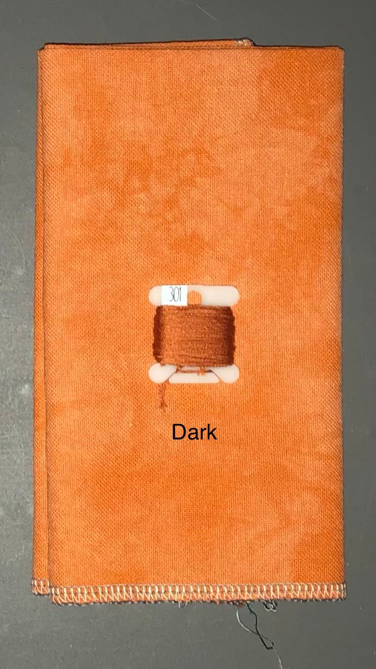 Evenweave - Butterscotch - Dyeing for Cross Stitch