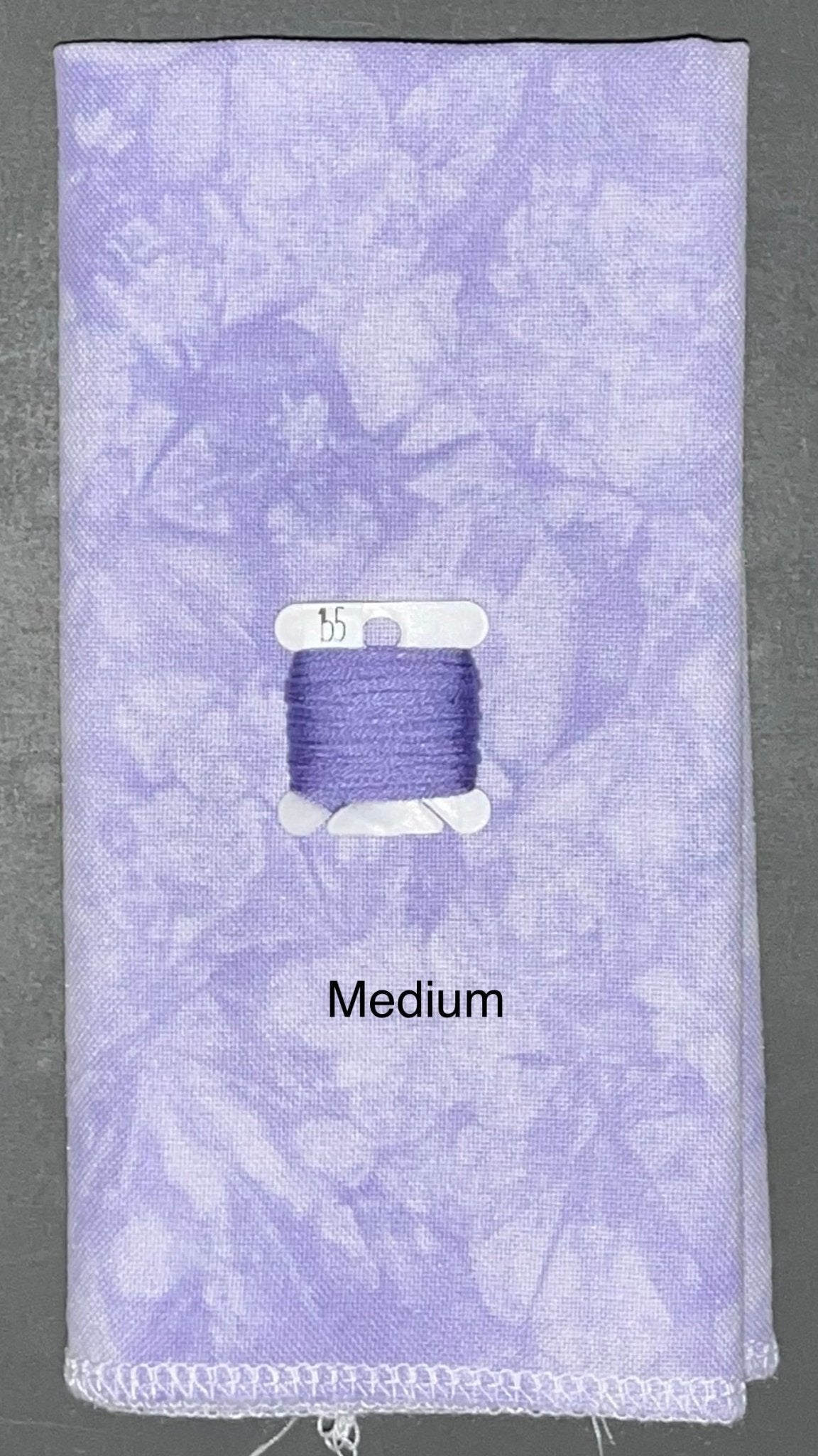 Evenweave - Lilac - Dyeing for Cross Stitch