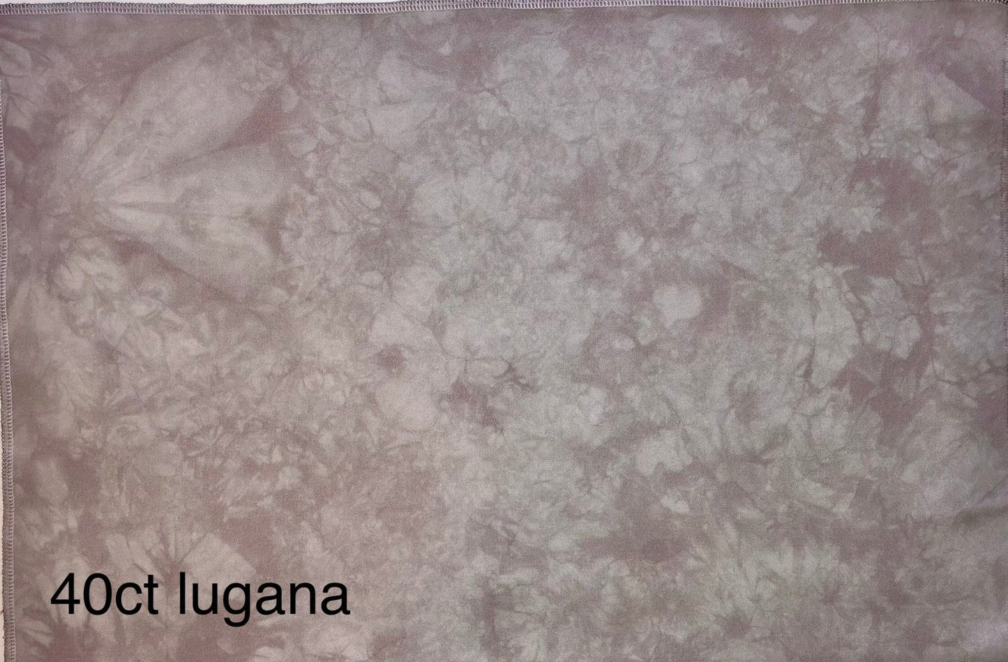 Evenweave - Slate - Dyeing for Cross Stitch