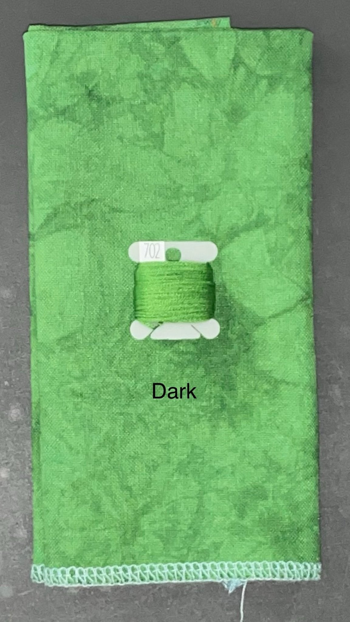 Evenweave - Spring Green - Dyeing for Cross Stitch