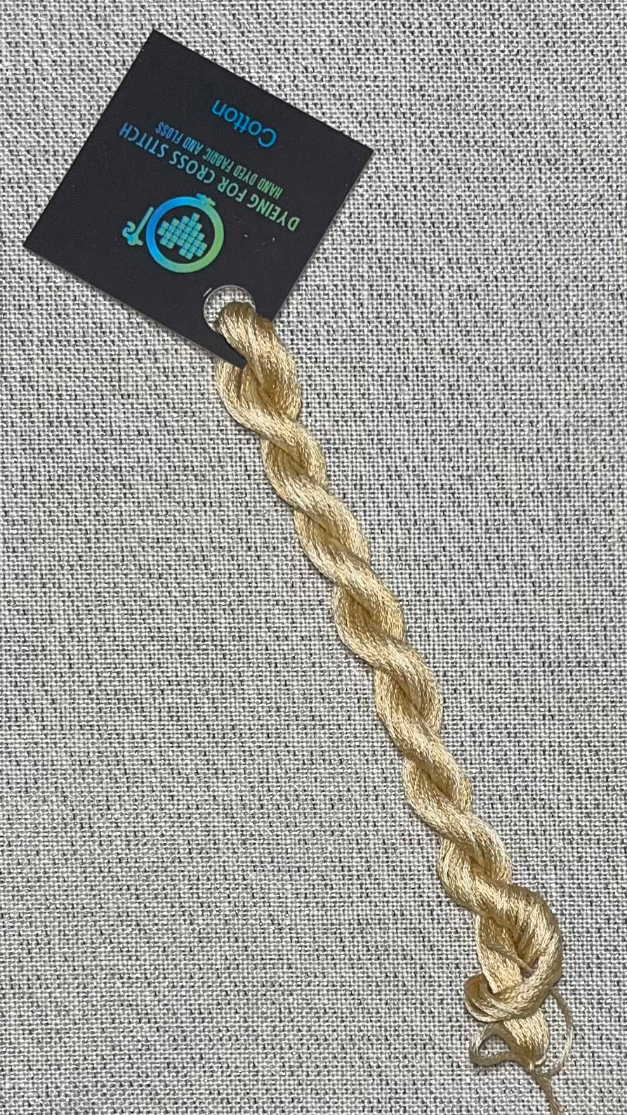 Cotton hand dyed floss - Sand Dunes