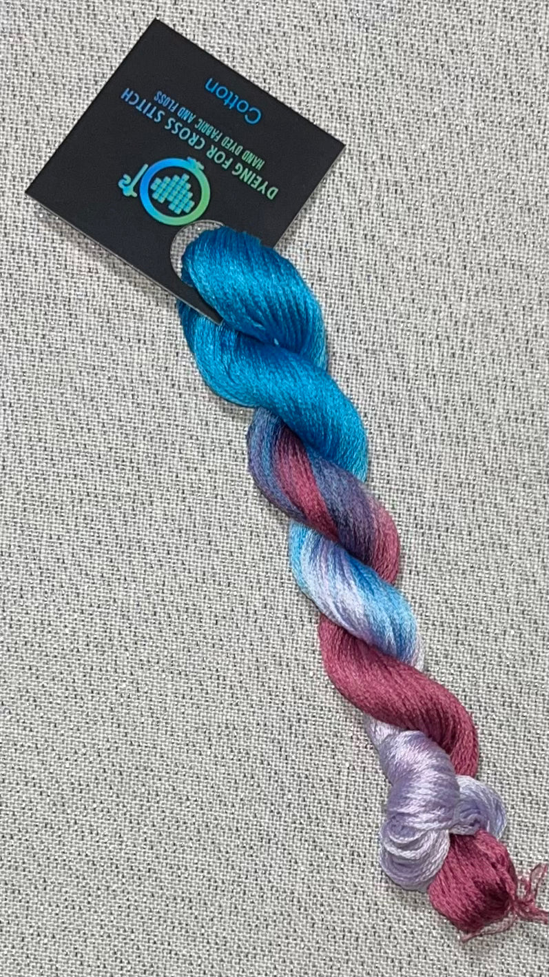 Cotton hand dyed floss - Alma