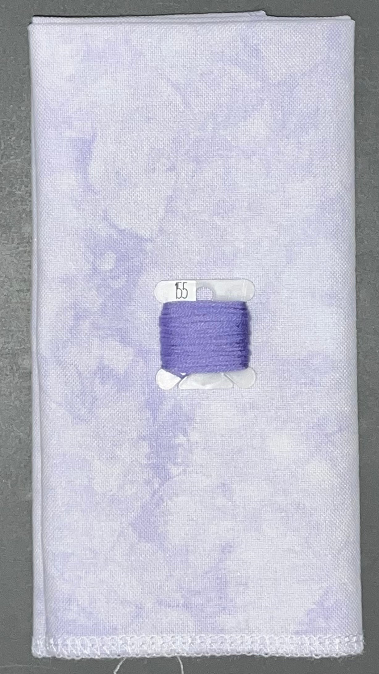 32ct lugana - 18x27 - Lilac - Light