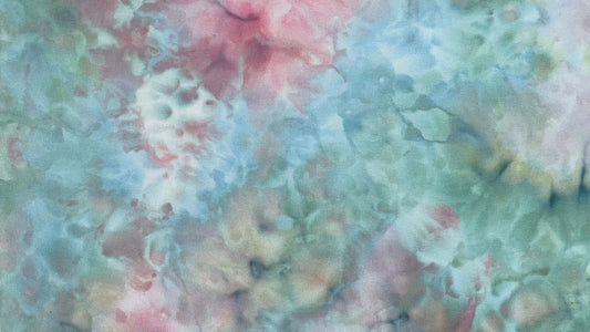 28ct lugana - 18x27 - Ice Dyed SOLO - I
