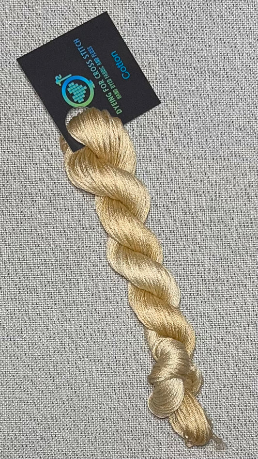 Cotton hand dyed floss - Sand Dunes