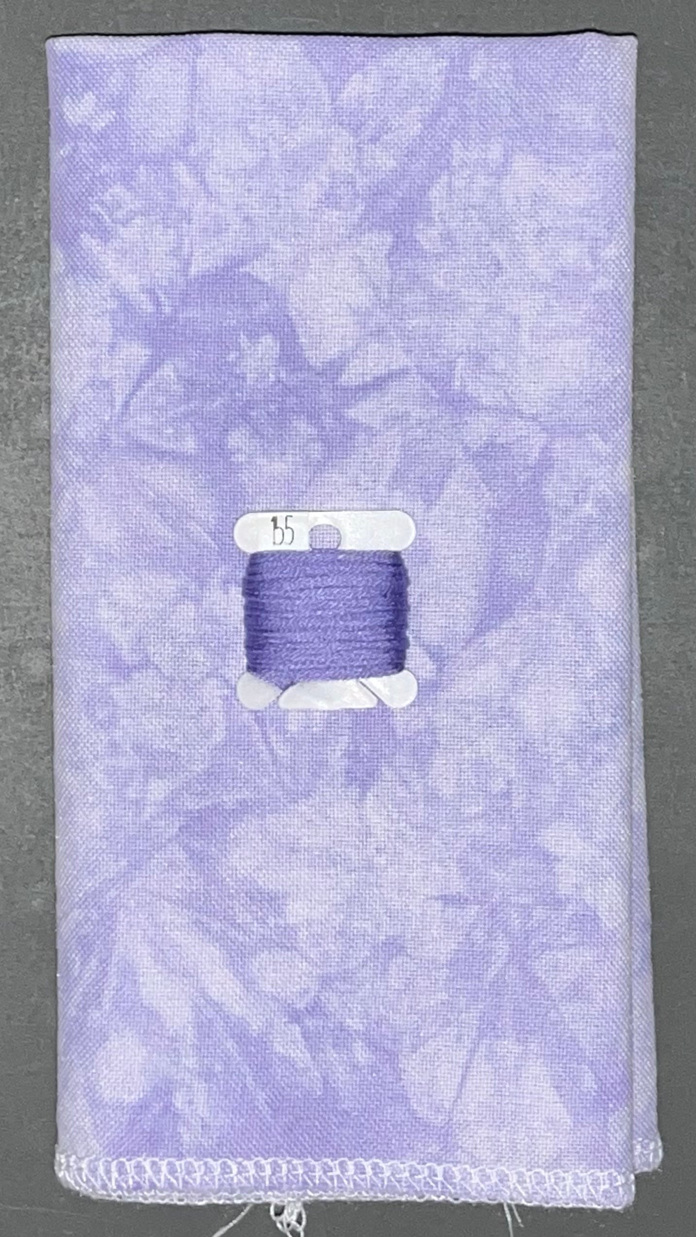 32ct lugana - 18x27 - Lilac - Medium
