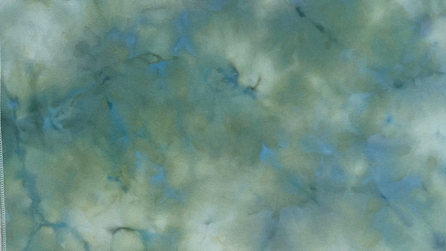 32ct lugana - 18x27 - Ice Dyed SOLO - II