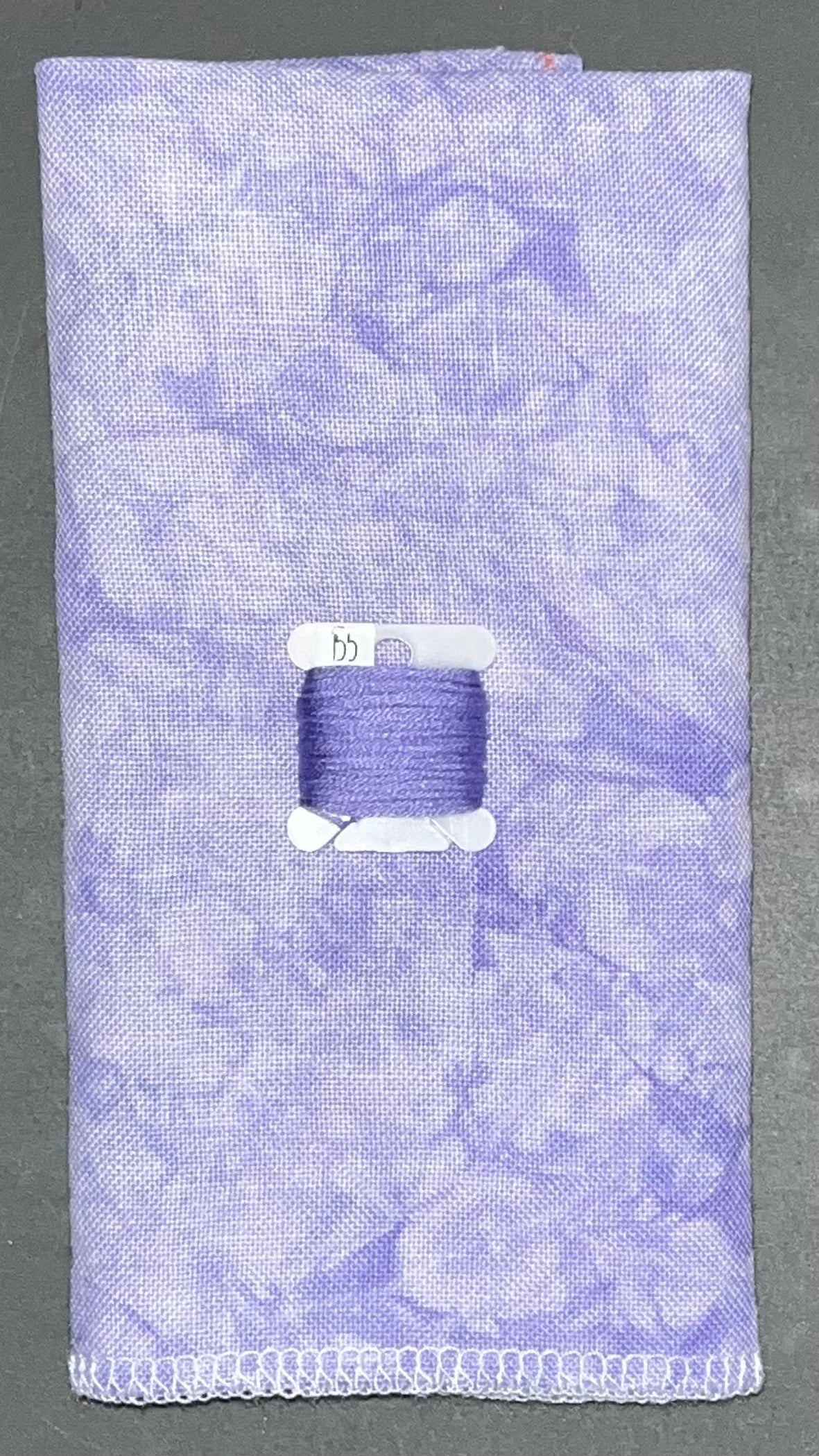 28ct linen - 18x27 - Lilac - Medium