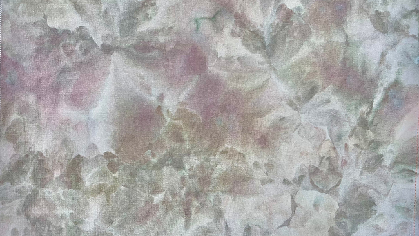 32ct lugana - 18x27 - Ice Dyed SOLO