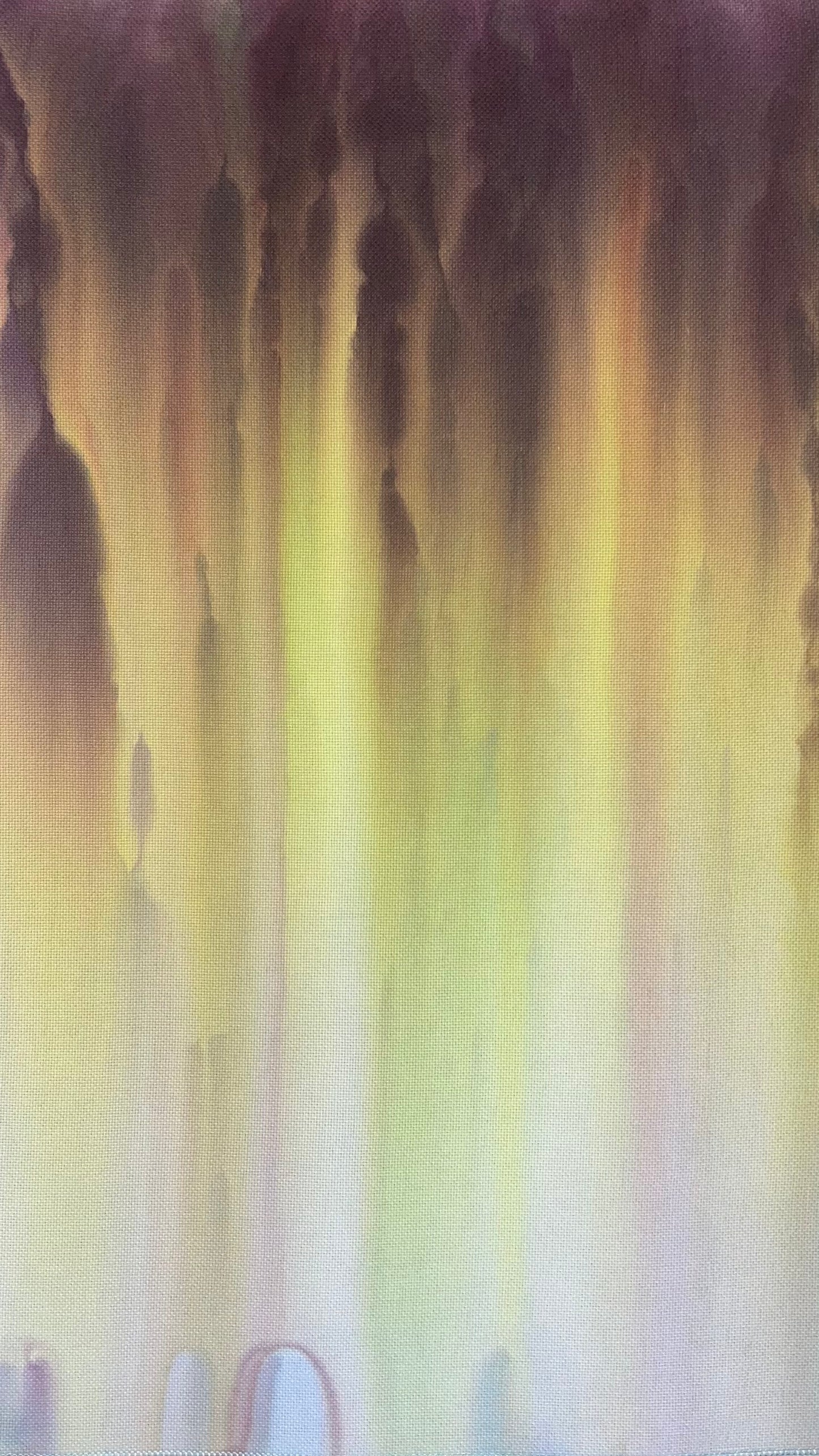 18ct aida - 18x29 - Ice Dyed - Browns & Greens