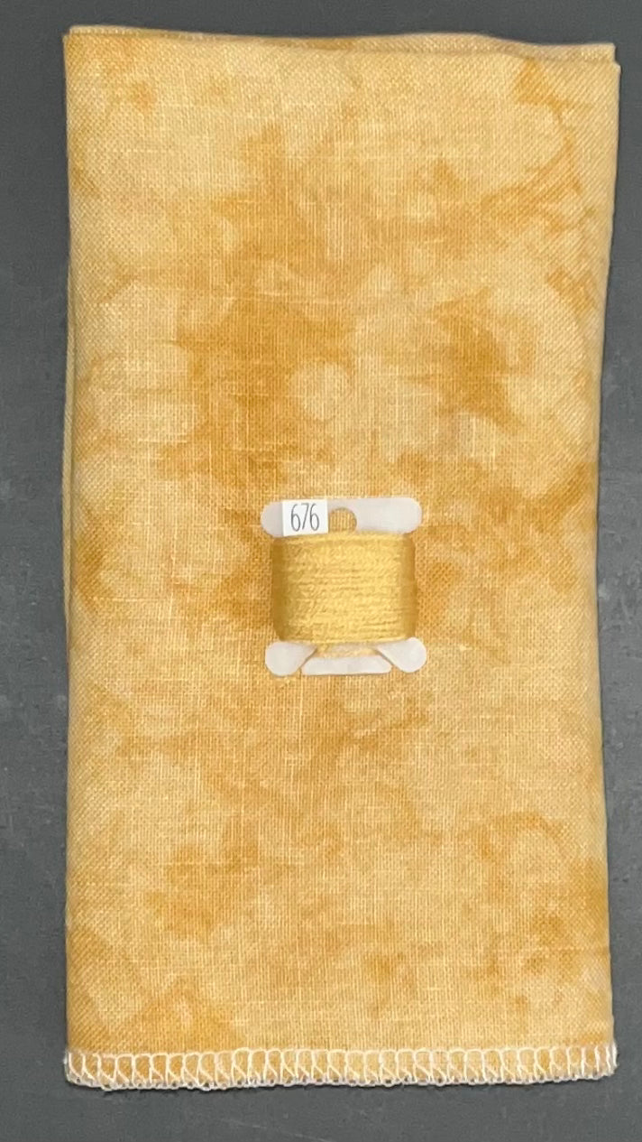 32ct linen - 18x27 - Pale Ale - Light