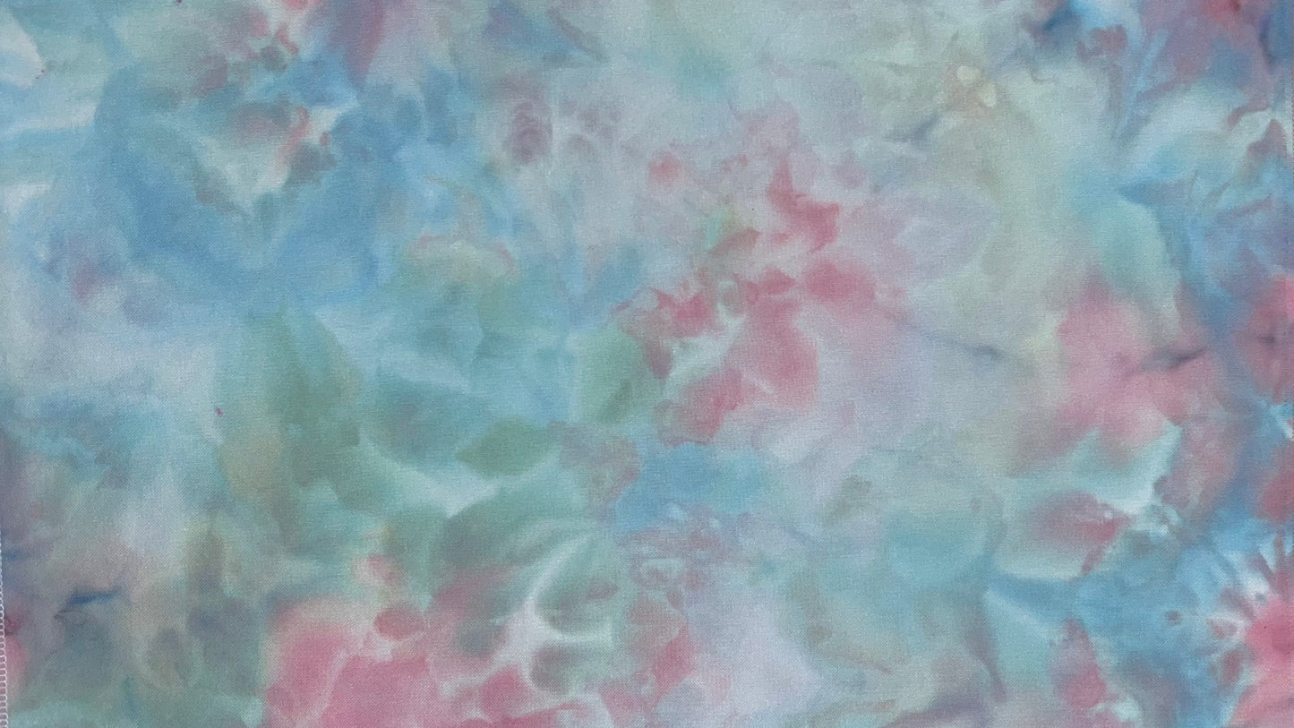 32ct lugana - 18x27 - Ice Dyed SOLO - I