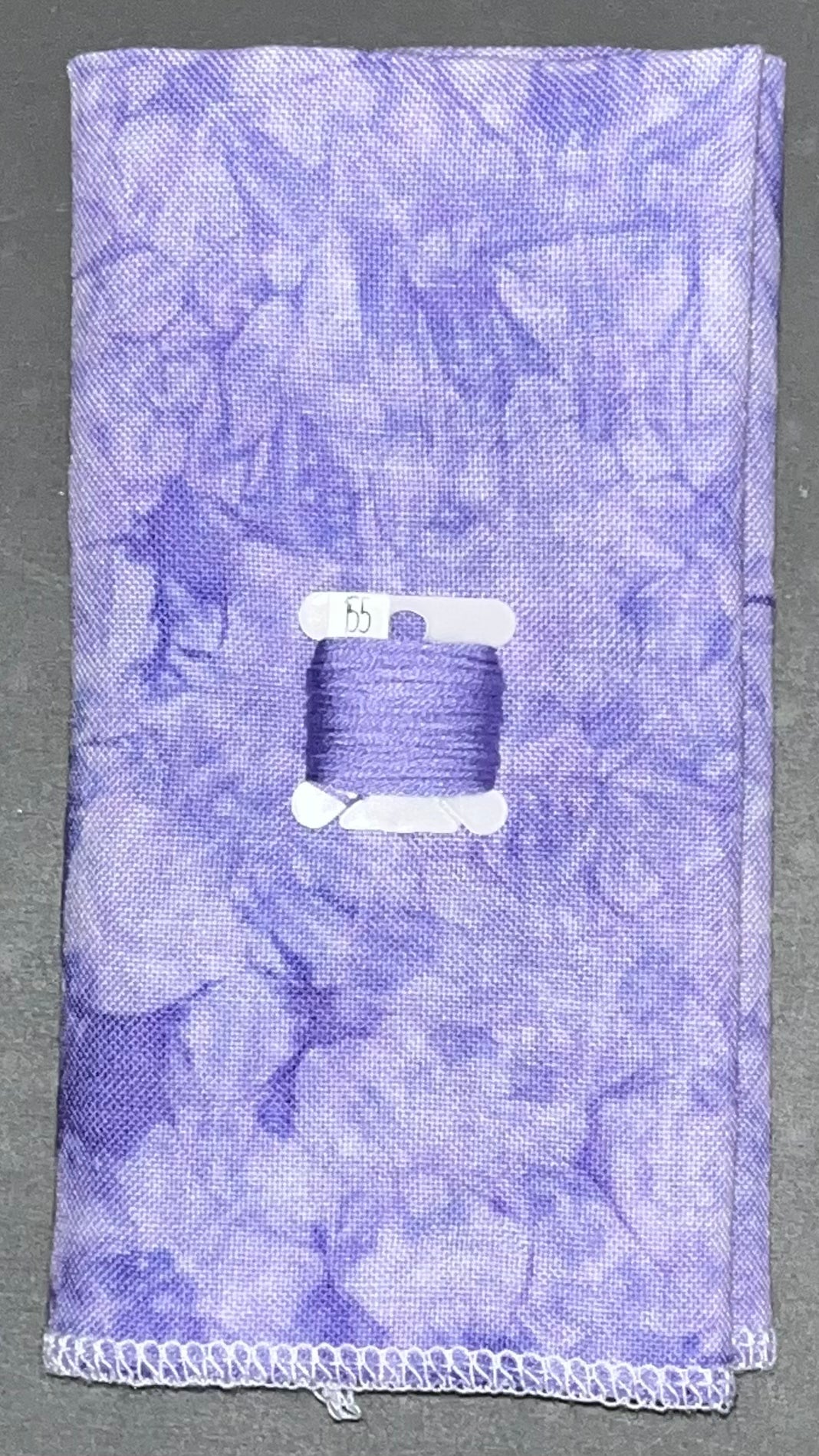 28ct linen - 18x27 - Lilac - Dark