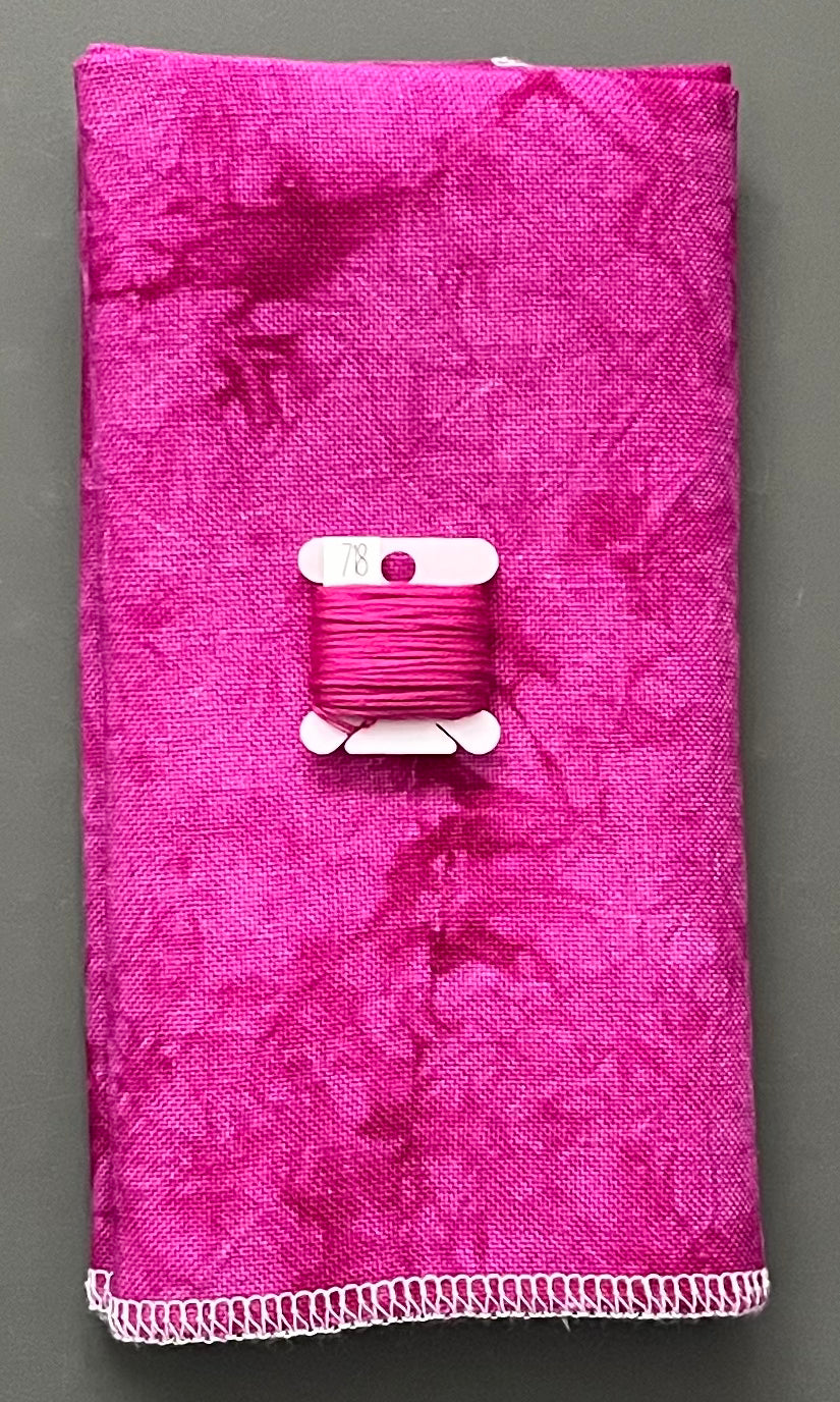 28ct linen - 18x27 - Sweet Sixteen - Medium
