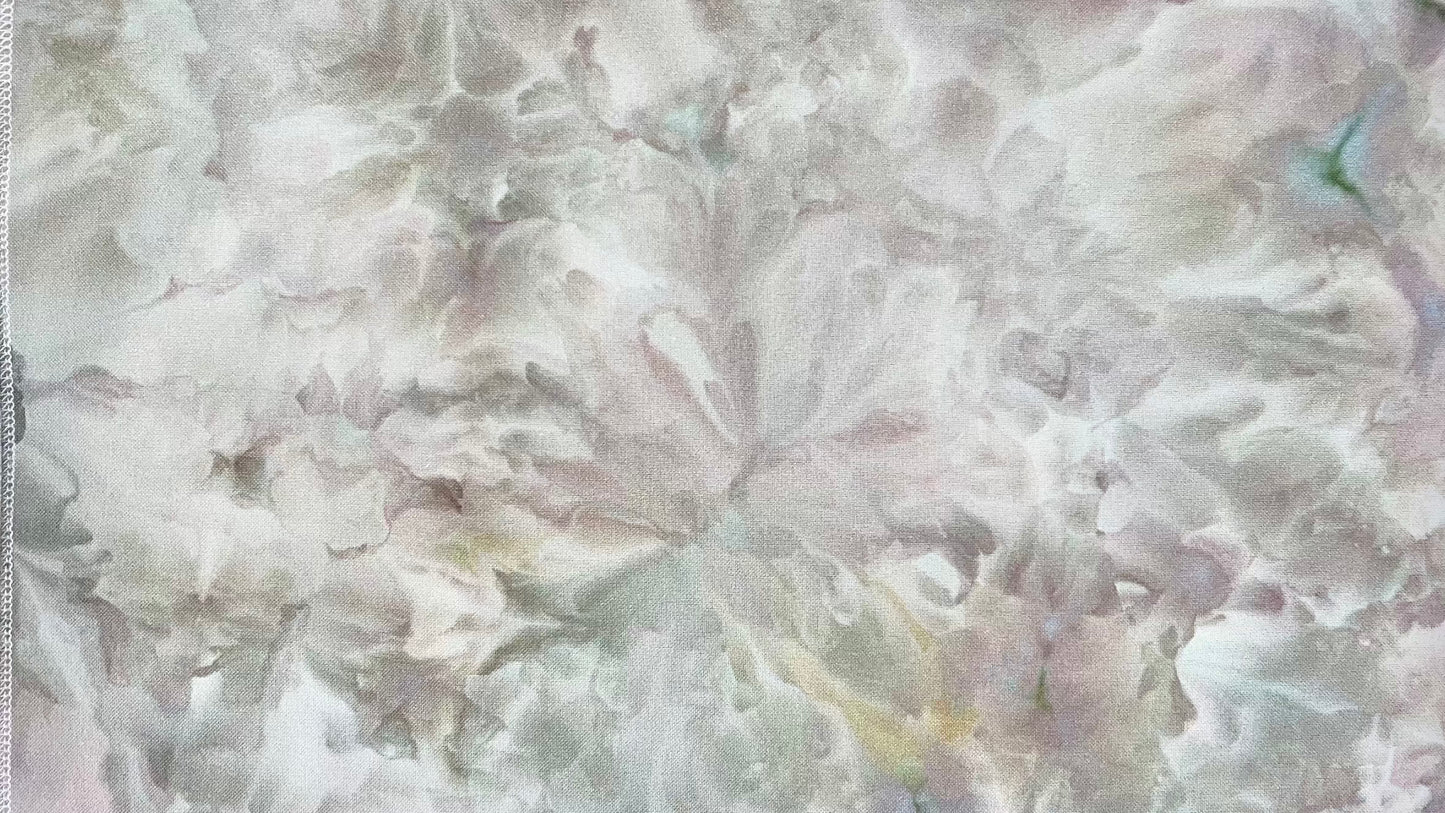 28ct lugana - 18x27 - Ice Dyed SOLO
