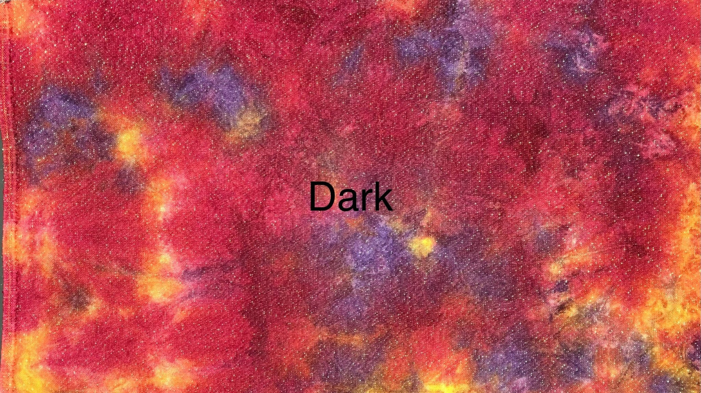 Linen - Carnival - Dyeing for Cross Stitch