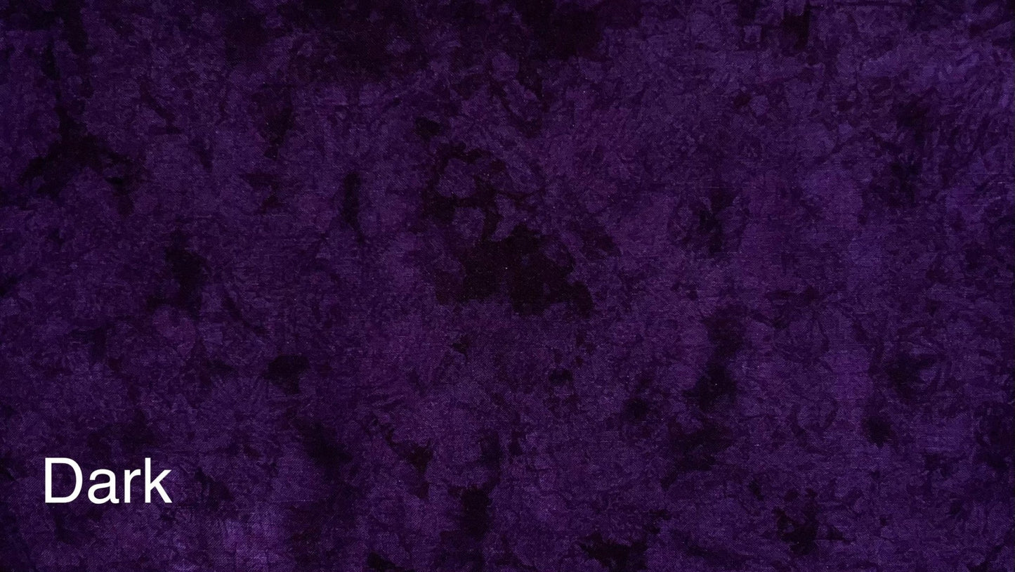 Linen - Crushed Velvet - Dyeing for Cross Stitch