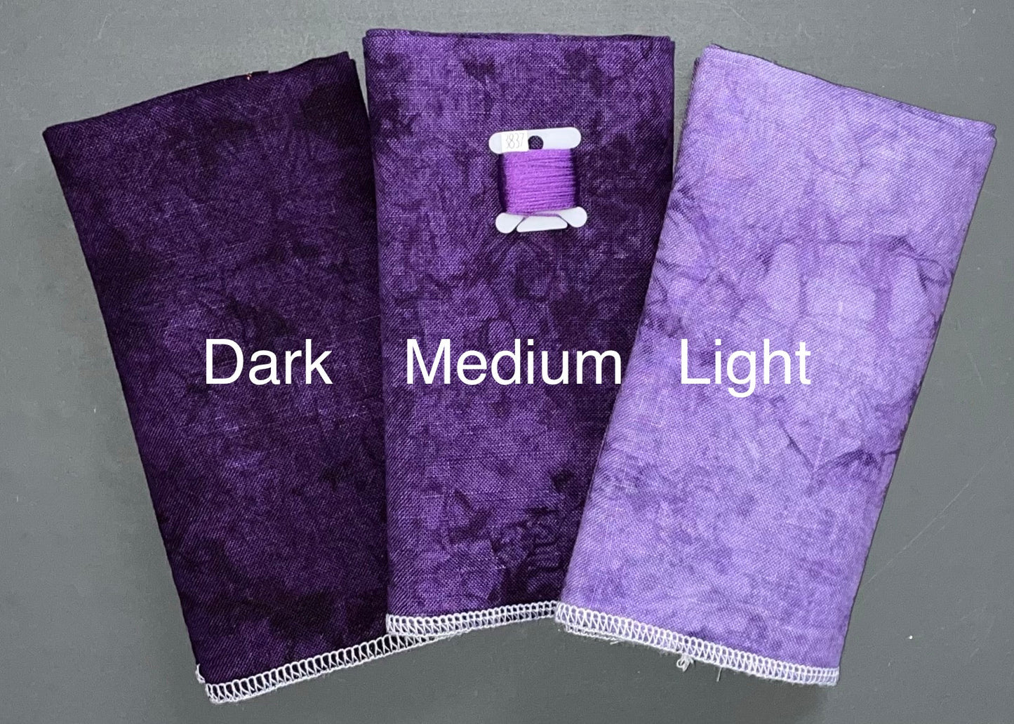 Linen - Crushed Velvet - Dyeing for Cross Stitch