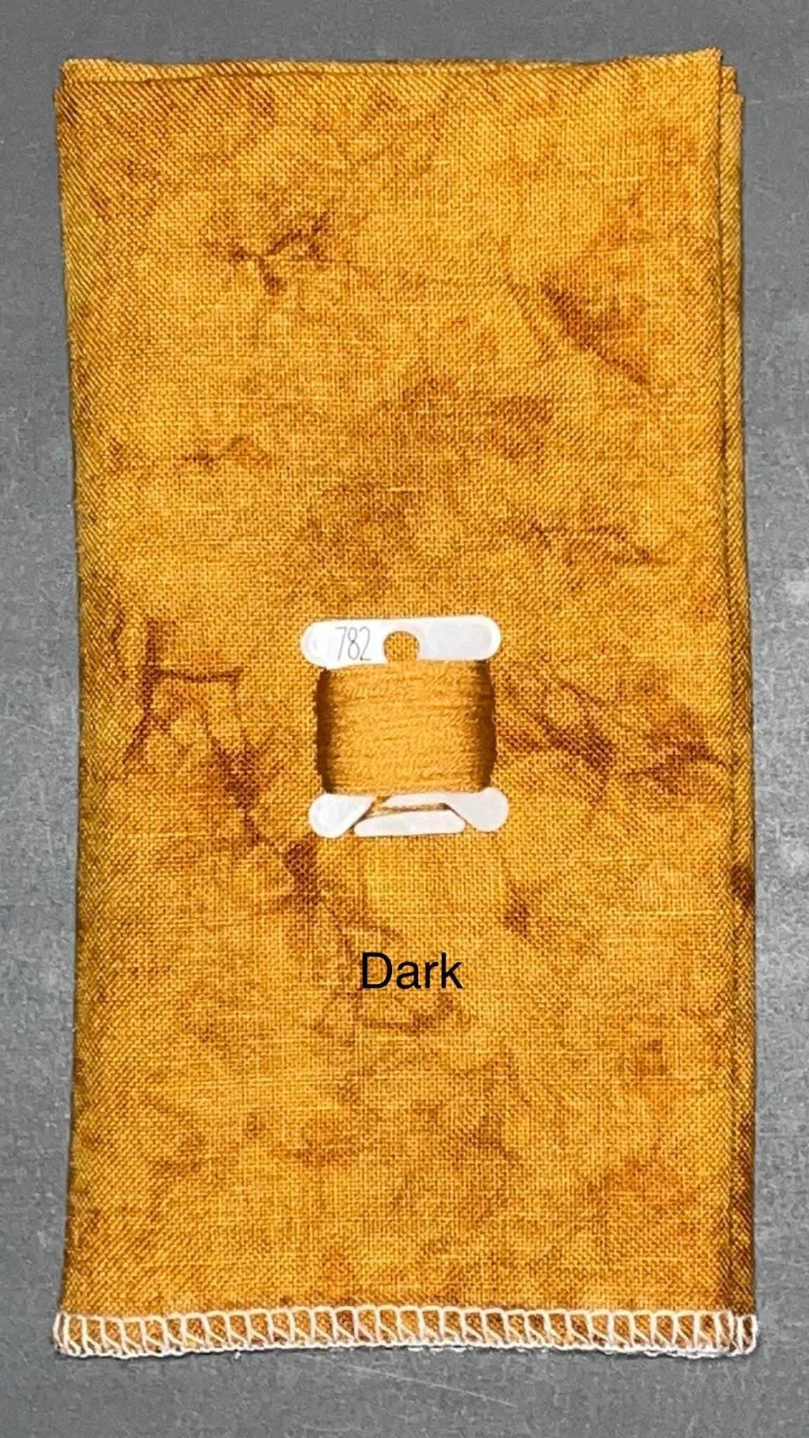 Linen - Pale Ale - Dyeing for Cross Stitch