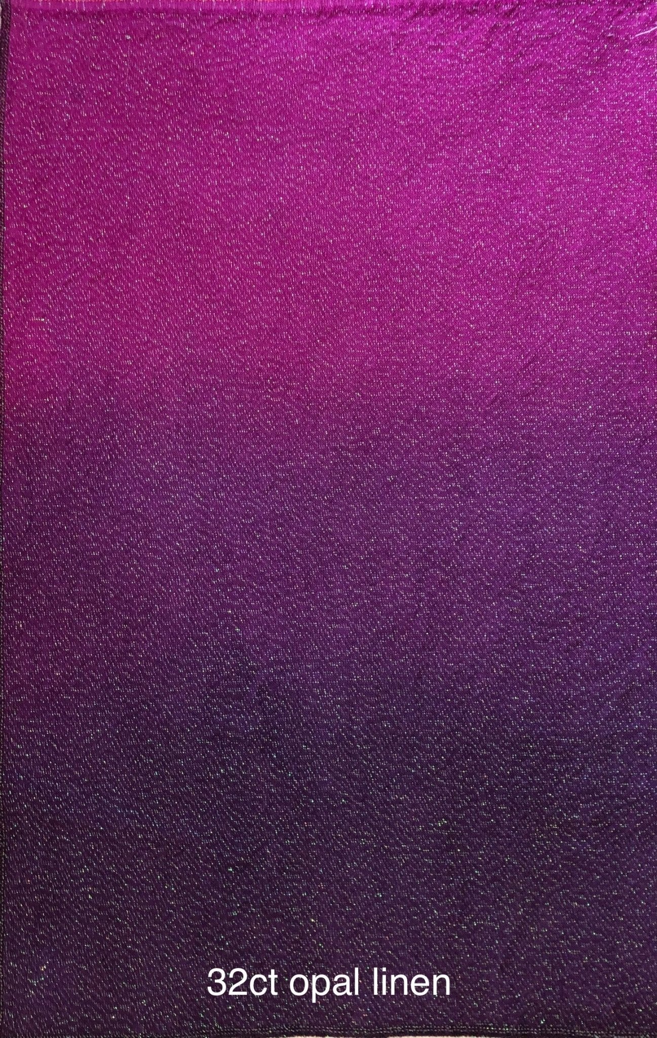 Linen - Purple Haze - Dyeing for Cross Stitch