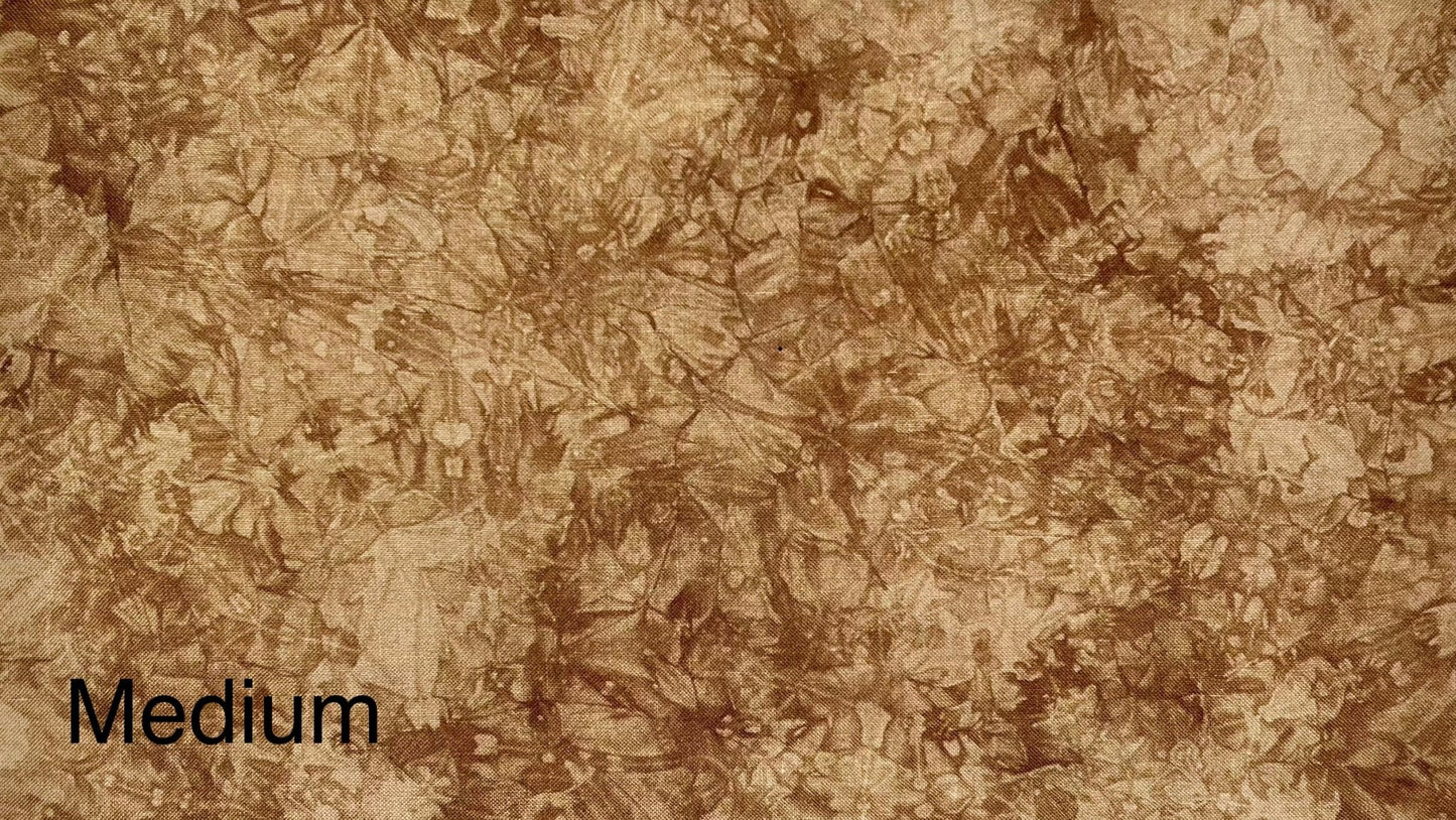 Linen - Toasted - Dyeing for Cross Stitch