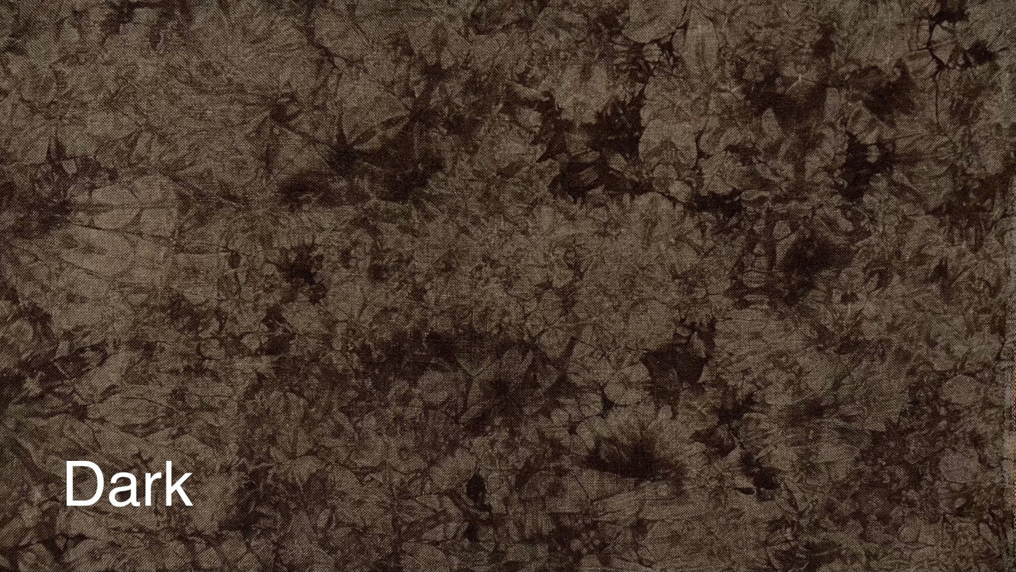 Linen - Wren - Dyeing for Cross Stitch