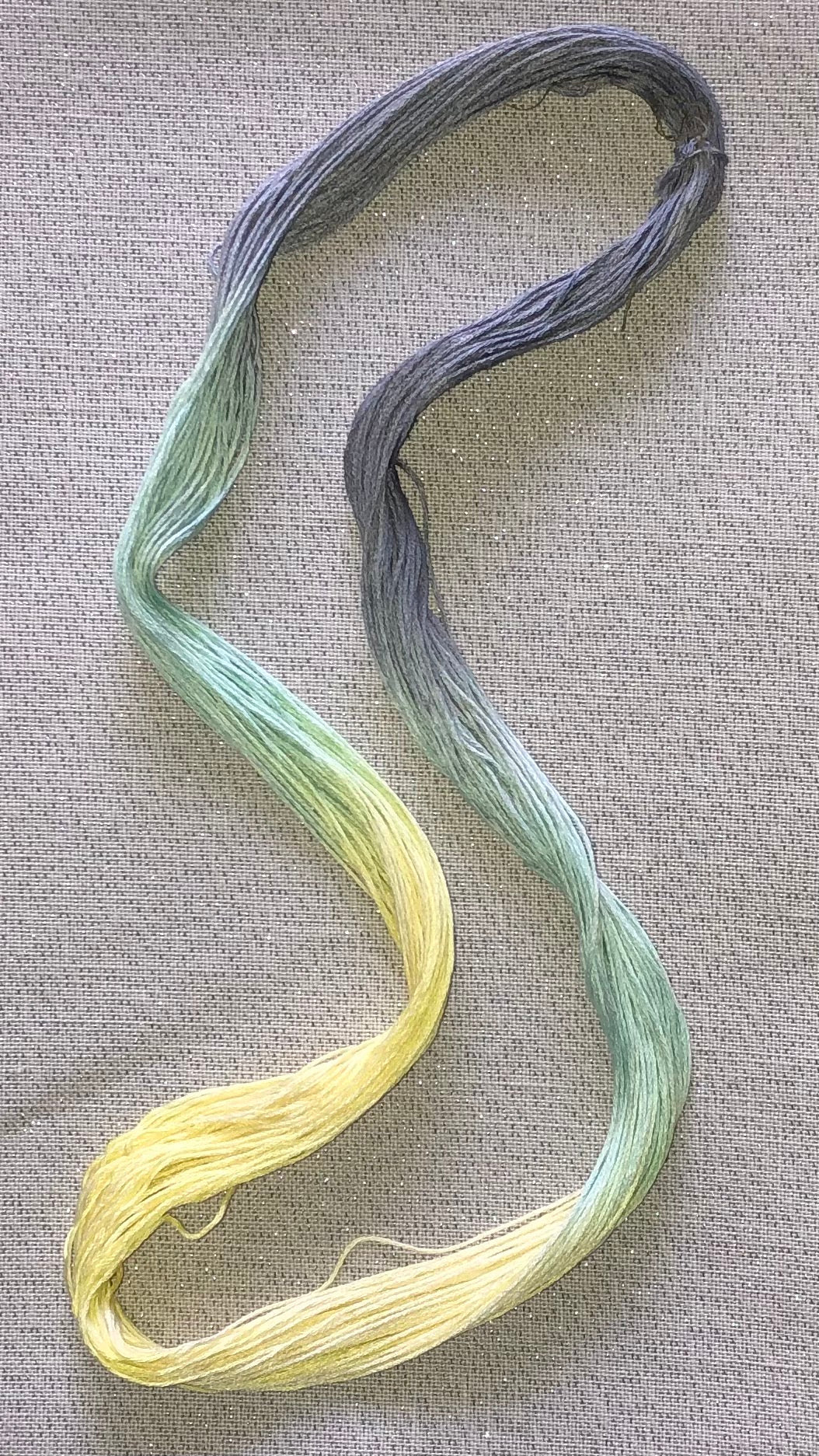 Silk hand dyed floss - Easley - Dyeing for Cross Stitch