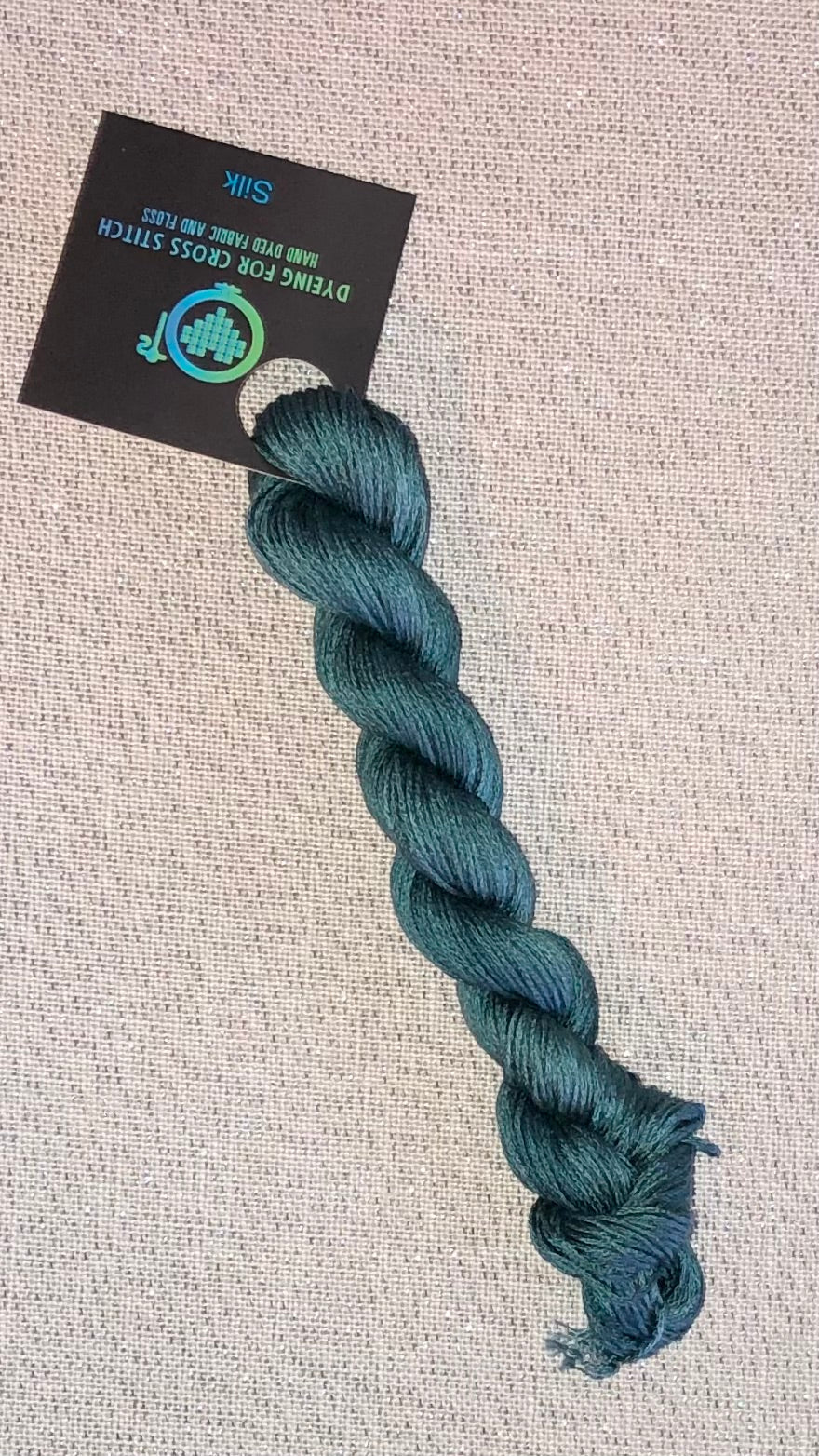 Silk hand dyed floss - Empress - Dyeing for Cross Stitch
