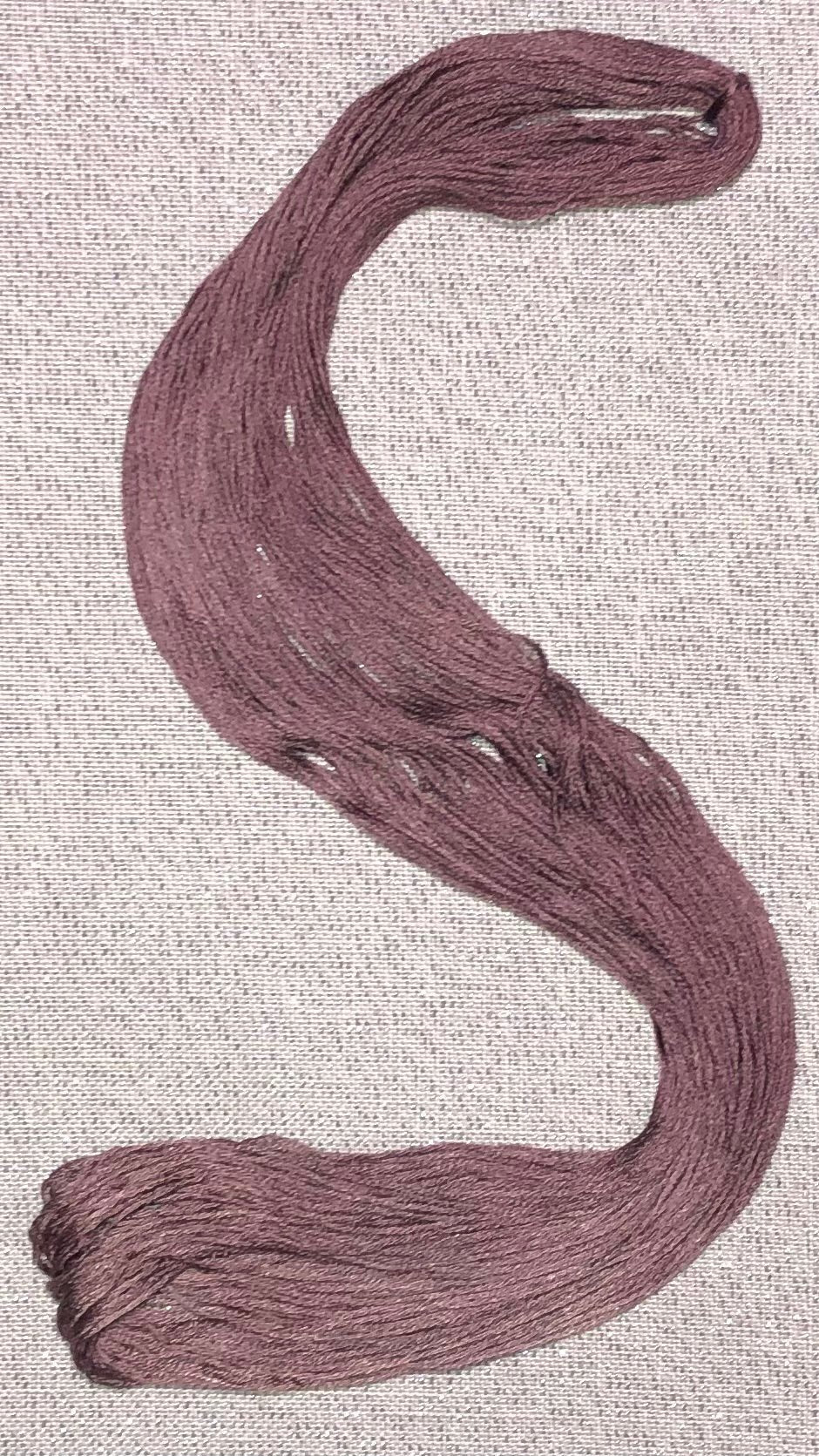 Silk hand dyed floss - Kobicha - Dyeing for Cross Stitch