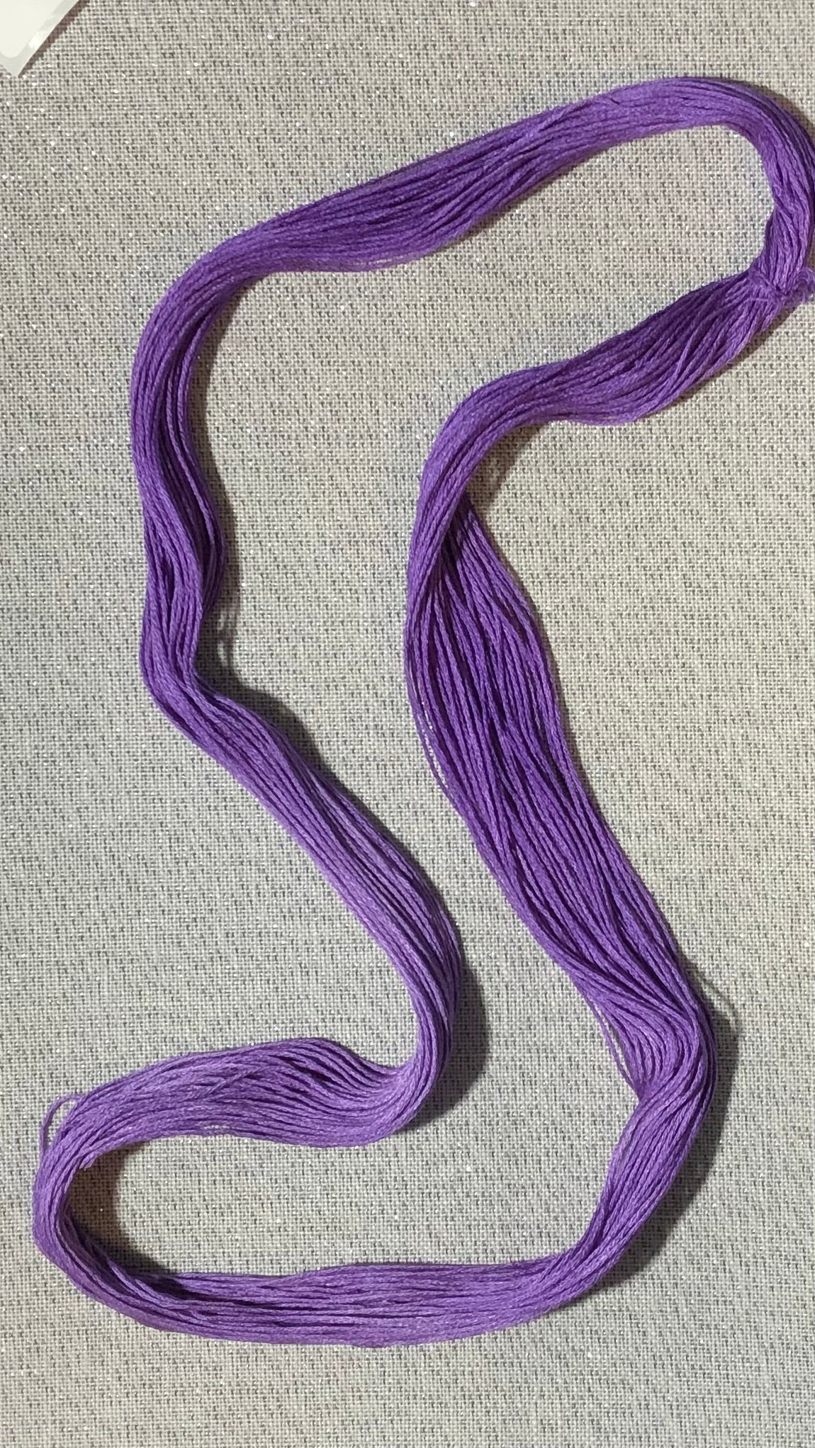 Silk hand dyed floss - Reign Over Me - Dyeing for Cross Stitch