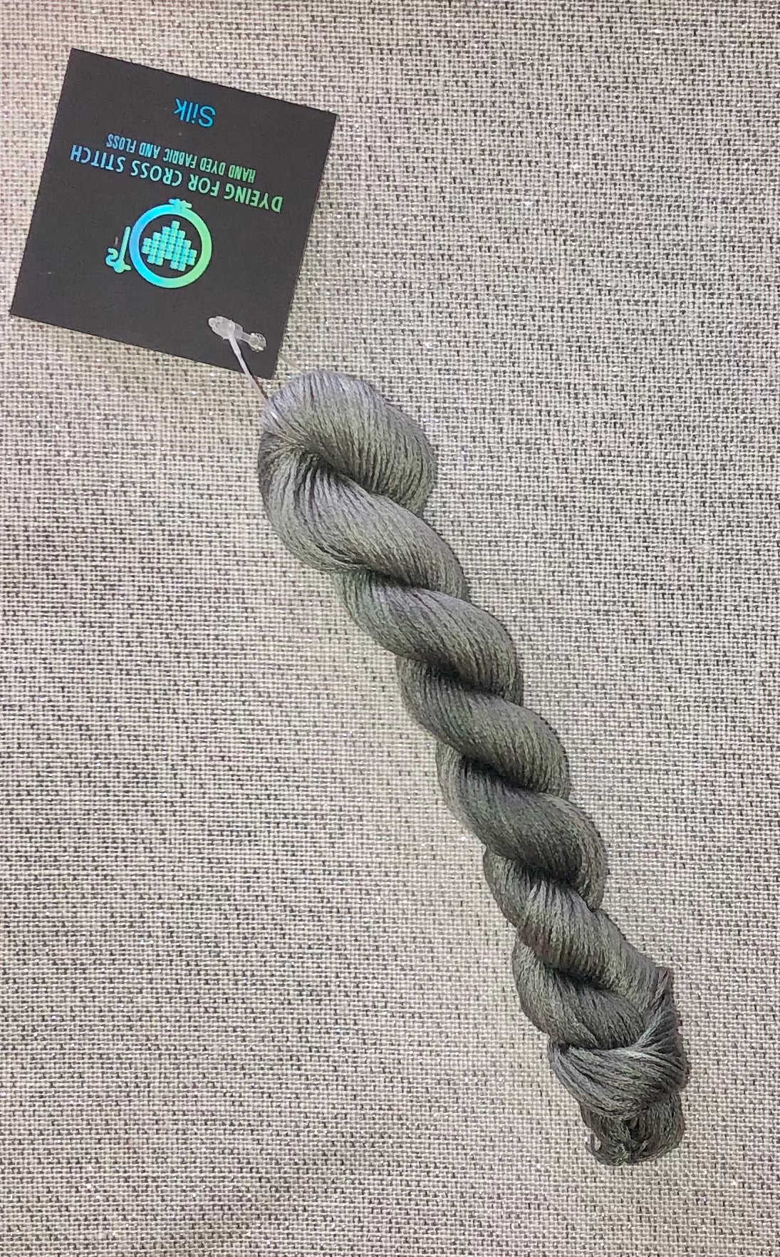 Silk hand dyed floss - Rock Bottom - Dyeing for Cross Stitch