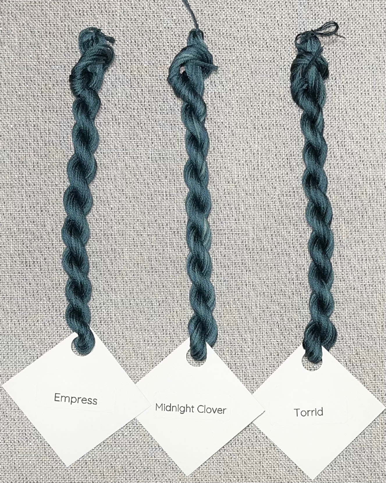 Cotton hand dyed floss - Empress