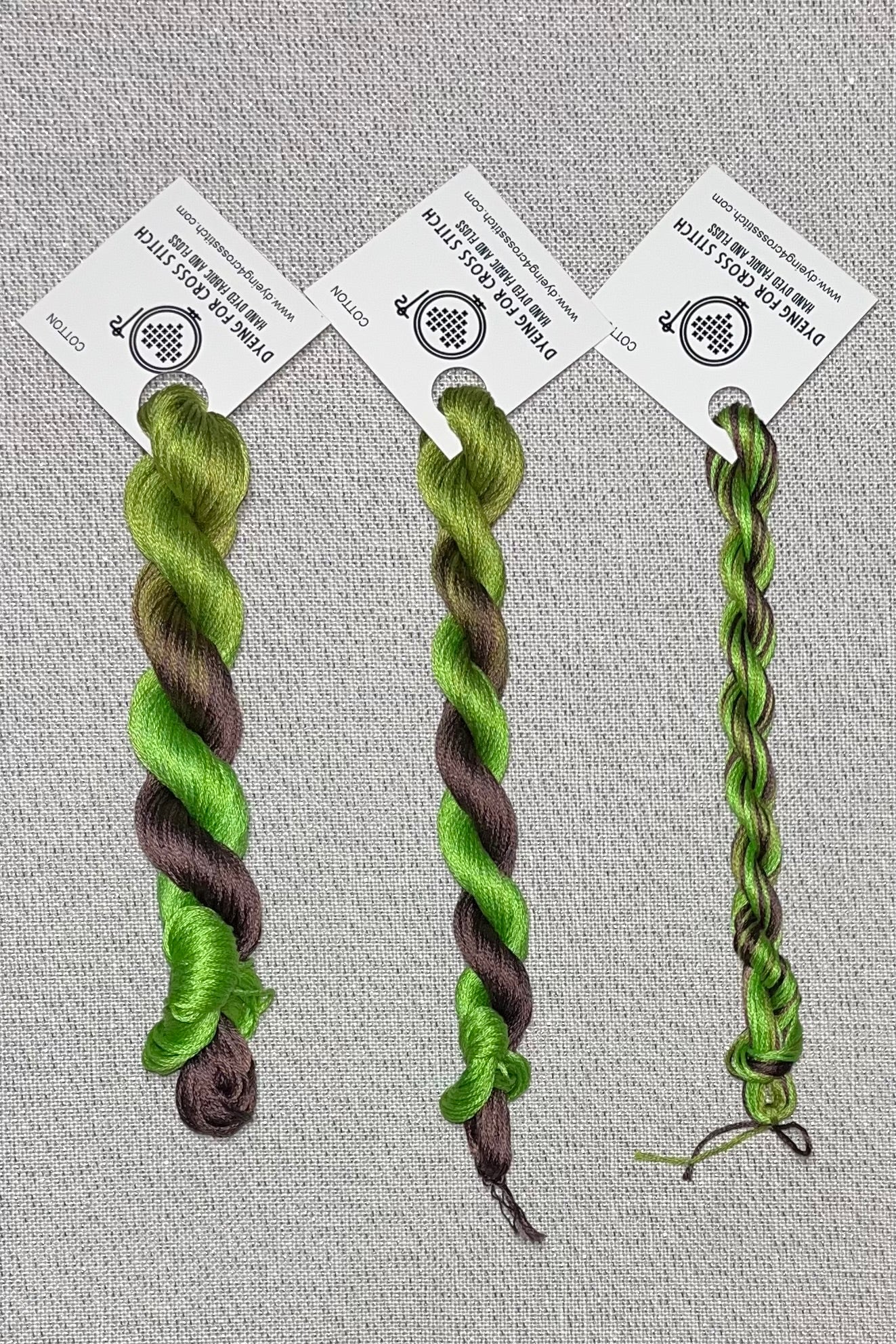 Cotton hand dyed floss - Baumhaus