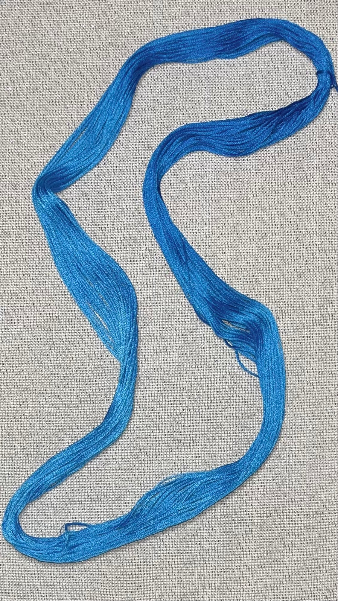 Cotton hand dyed floss - Mediterranean